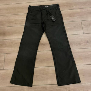marc ecko grunge Waxed Denim Bootcut Flare Jeans
